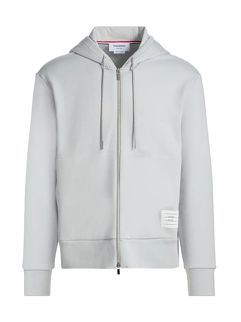 Thom Browne Loopback Jersey Hoodie Jacket