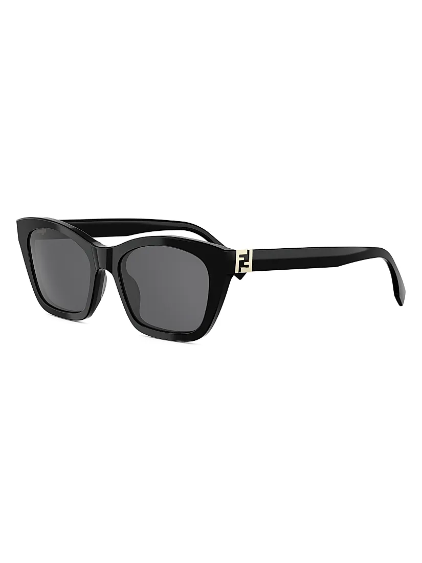 Fendi 54MM Rectangular Sunglasses
