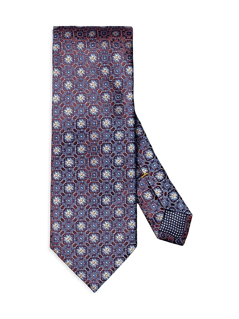 Eton Medallion Silk Tie