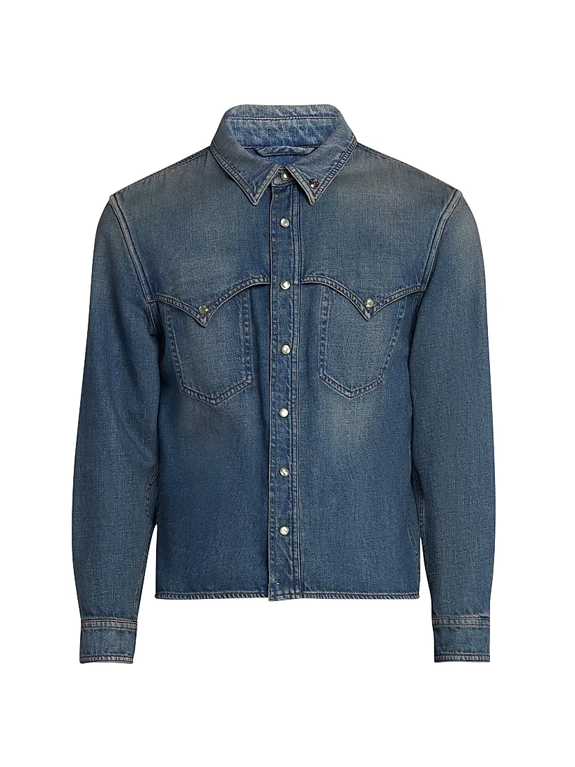 Versace Old Glory Denim Shirt