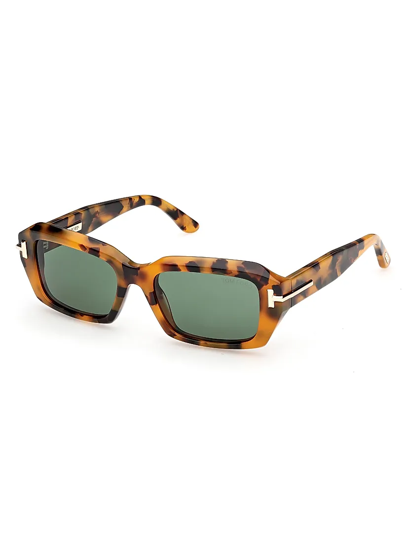 Tom Ford 53MM Rectangular Sunglasses