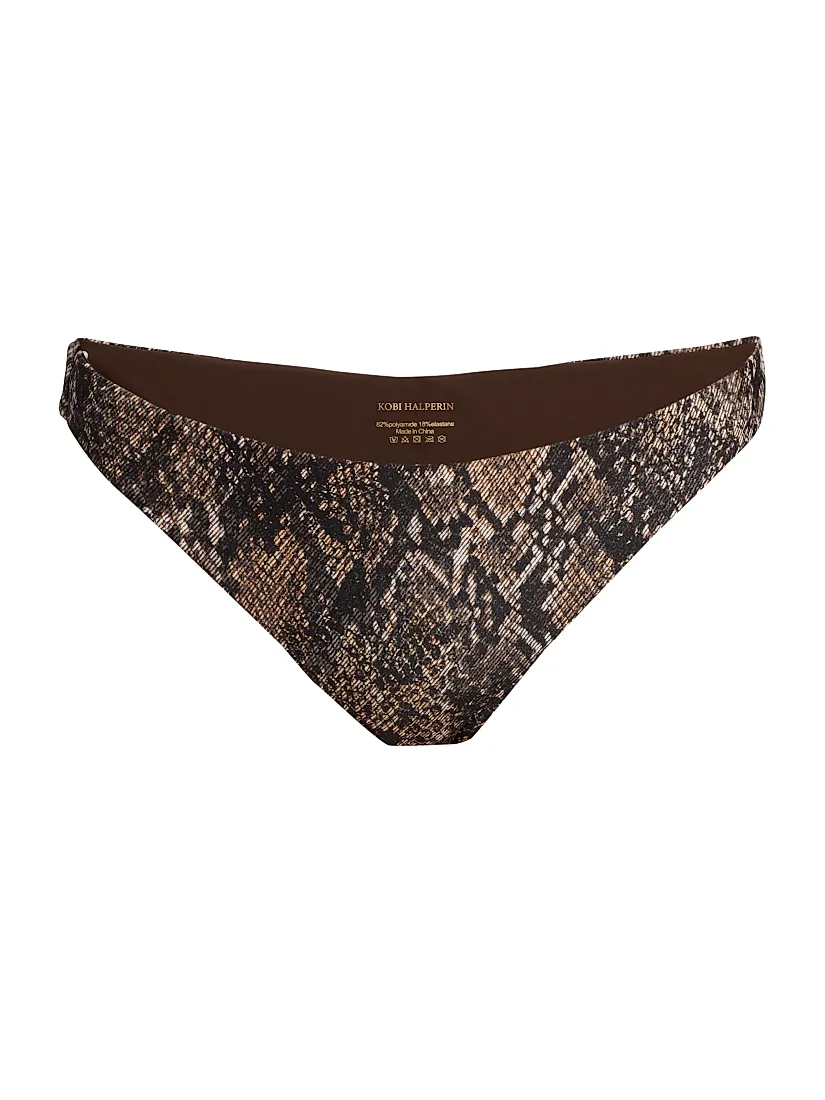 Kobi Halperin Hunter Printed Bikini Bottom