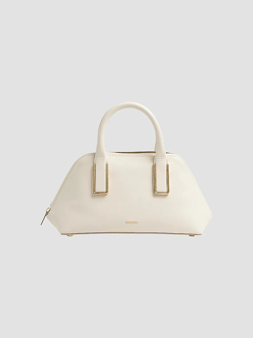 Simkhai Wynn Leather Top Handle Bag