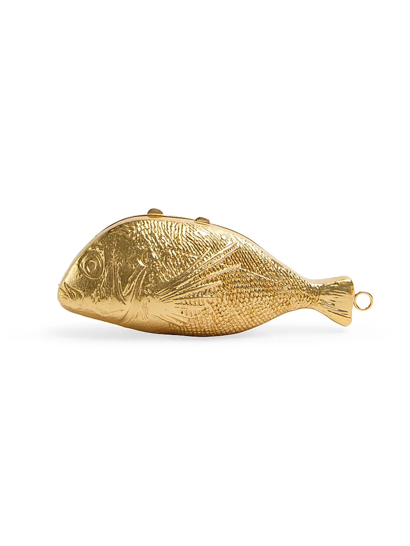 Simkhai Splash Fish-Shaped Minaudière