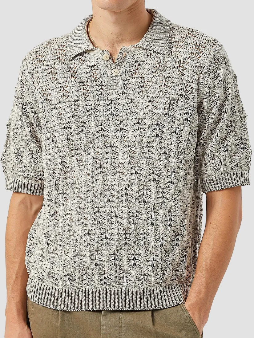 Corridor Textured Polo Sweater