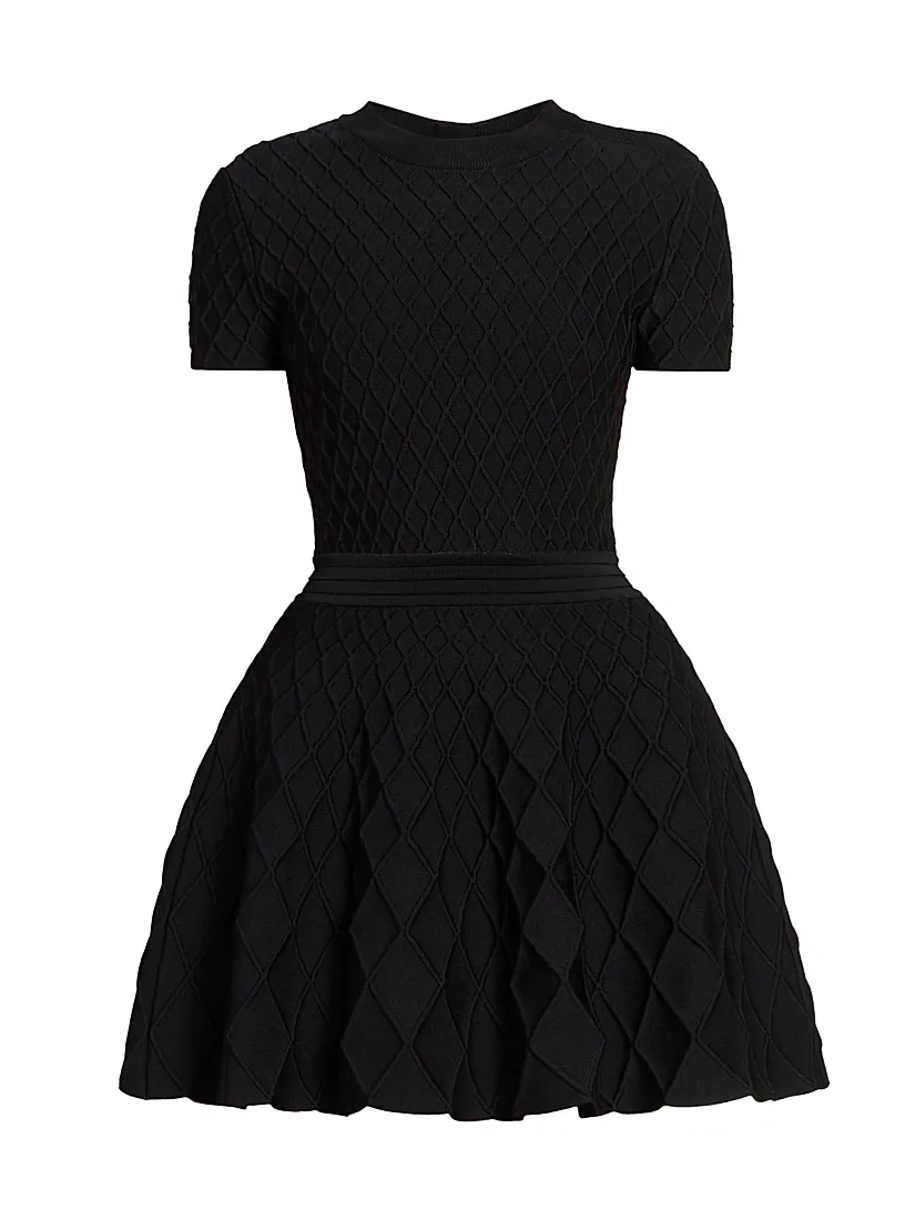 Balmain Compact Knit Minidress
