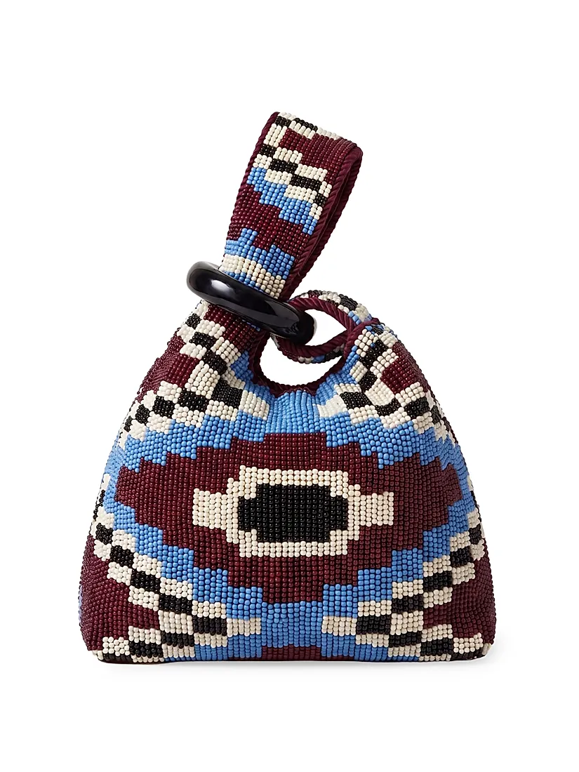 Veronica Beard Beaded Swing Clutch