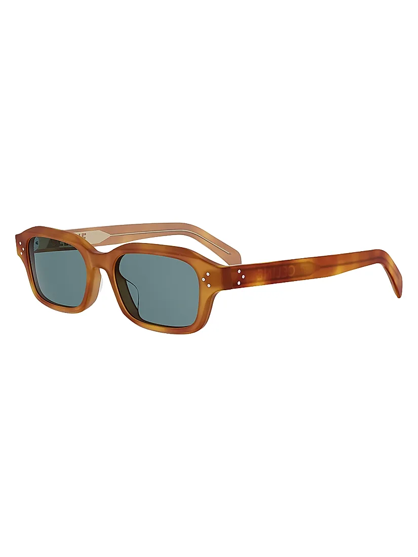 Celine 3 Dots 52MM Rectangular Sunglasses