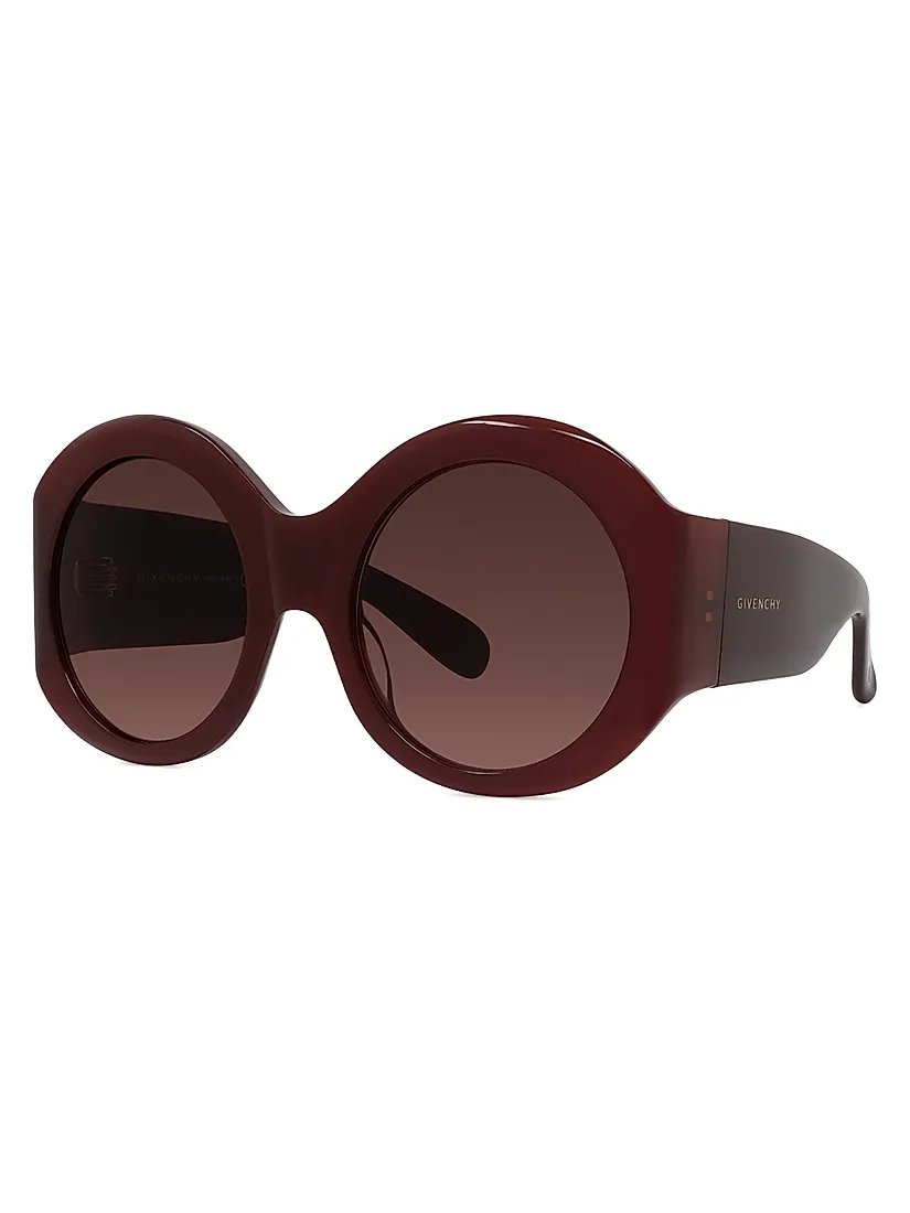 Givenchy Cocoon 56MM Round Sunglasses