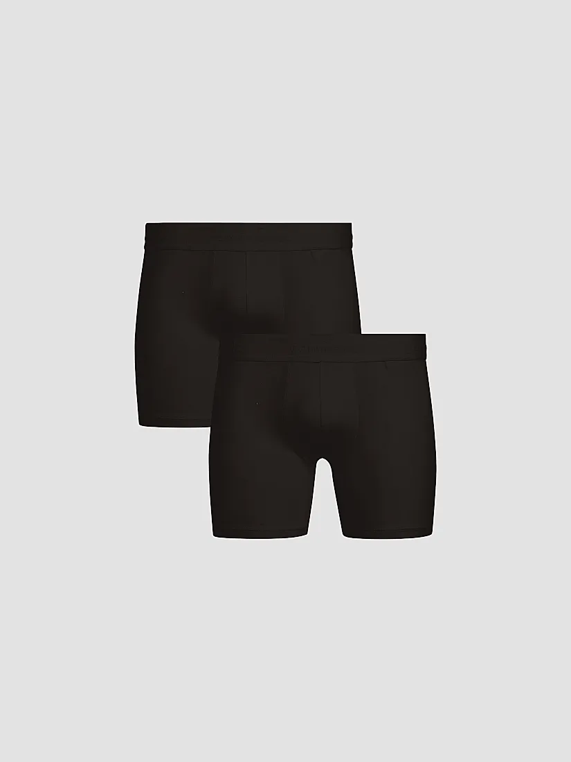 Commando Premier 2-Pack Stretch-Cotton Boxer Brief Set