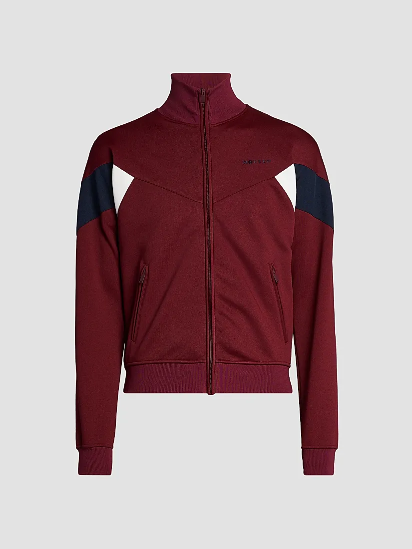 Mcqueen Technical Loopback Jersey Track Jacket