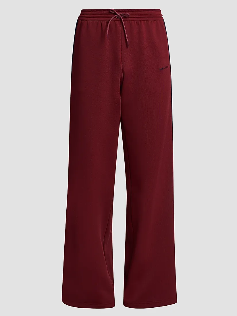 Mcqueen Loopback Jersey Wide-Leg Sweatpants