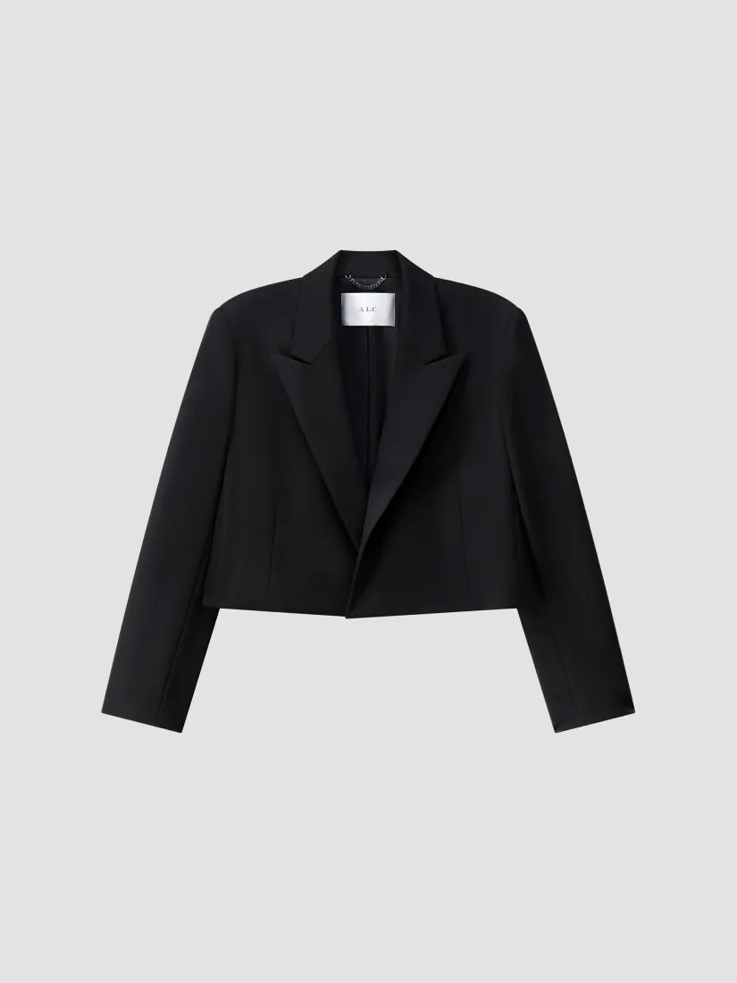 A.l.c. Cass Wool-Blend Crop Jacket