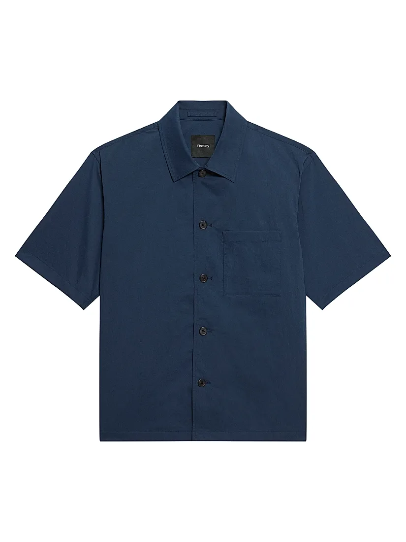 Theory Nylon-Blend Overshirt