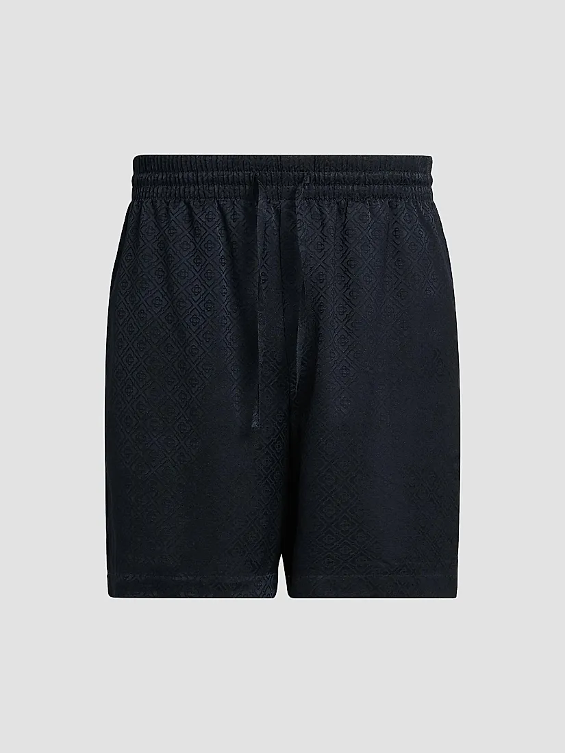 Casablanca Monogram Drawstring Shorts
