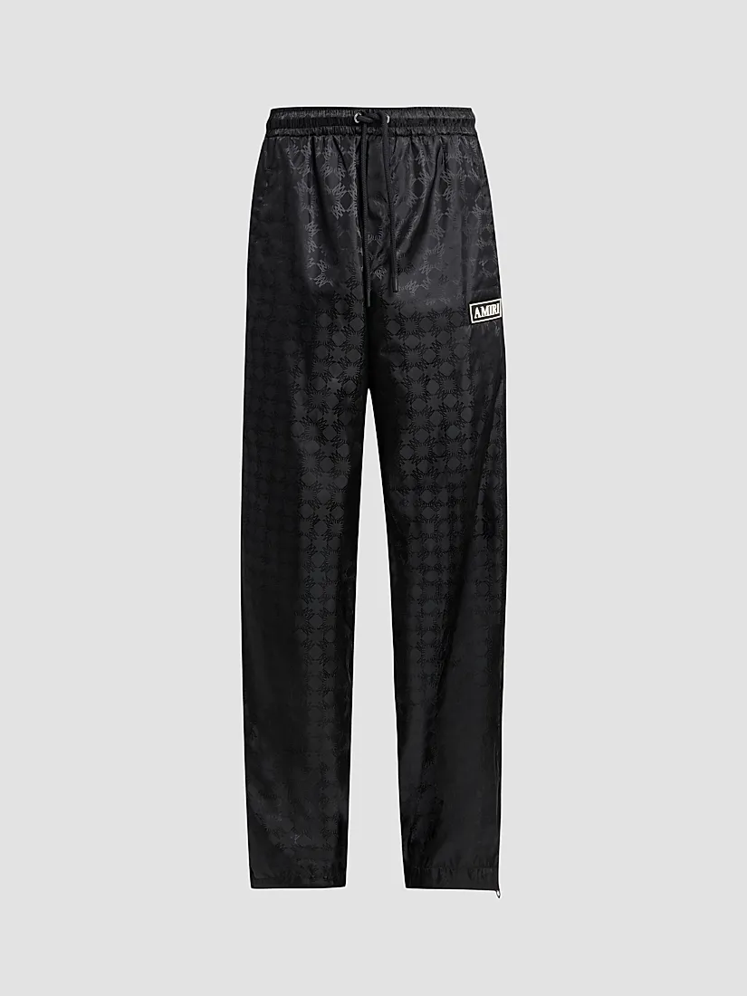 Amiri Logo Printed Drawstring Pants