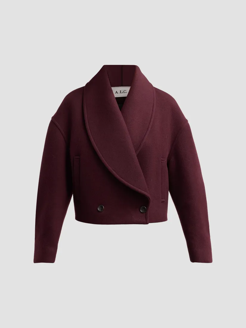 A.l.c. Stella Wool-Blend Double-Breasted Jacket