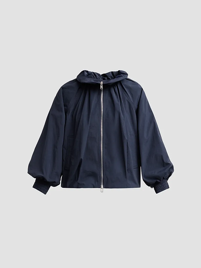 Veronica Beard Circe Hooded Bubble Jacket