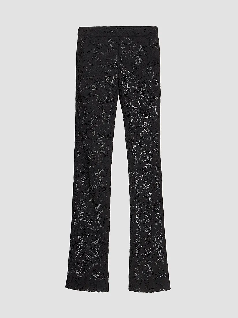 Balmain Lace Tailored Pants
