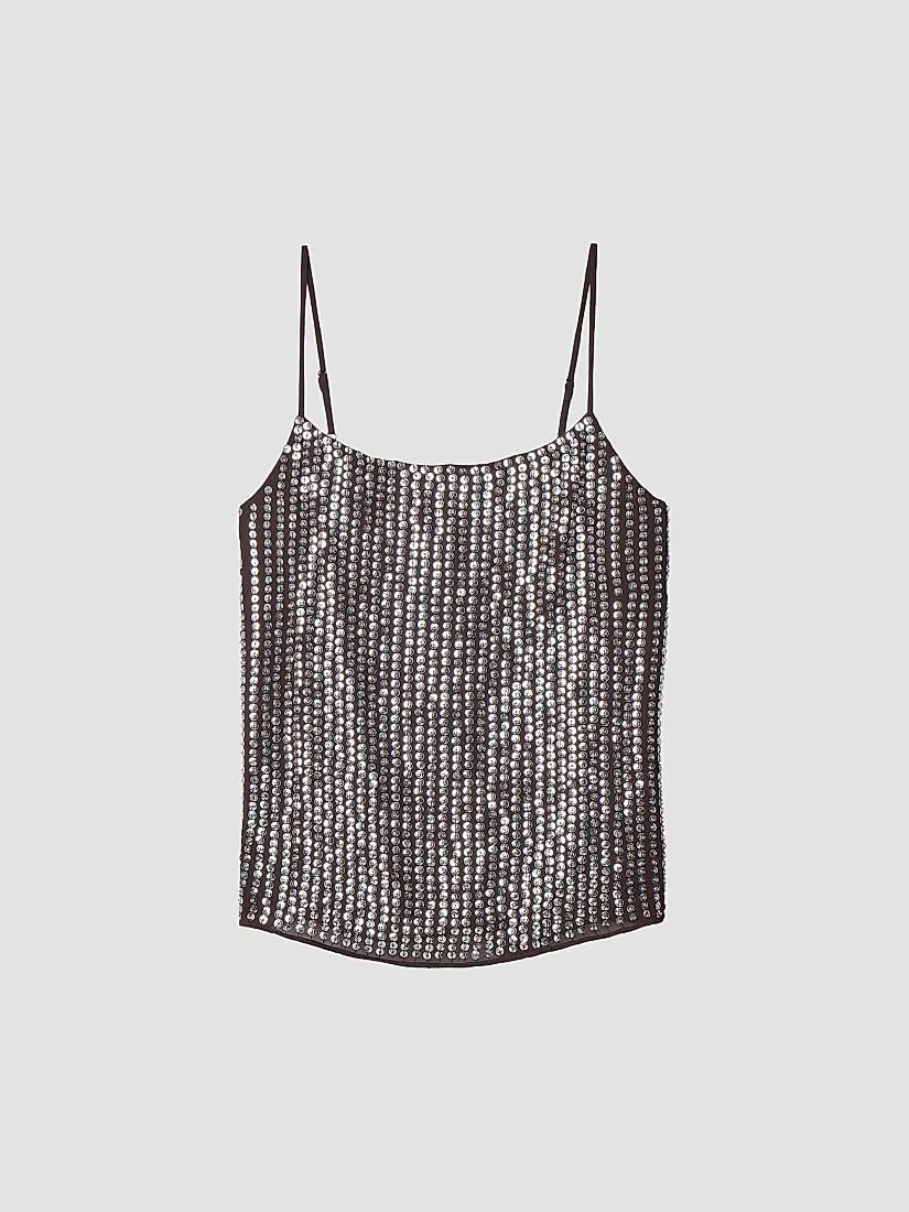 Rag & Bone Lili Beaded Tank