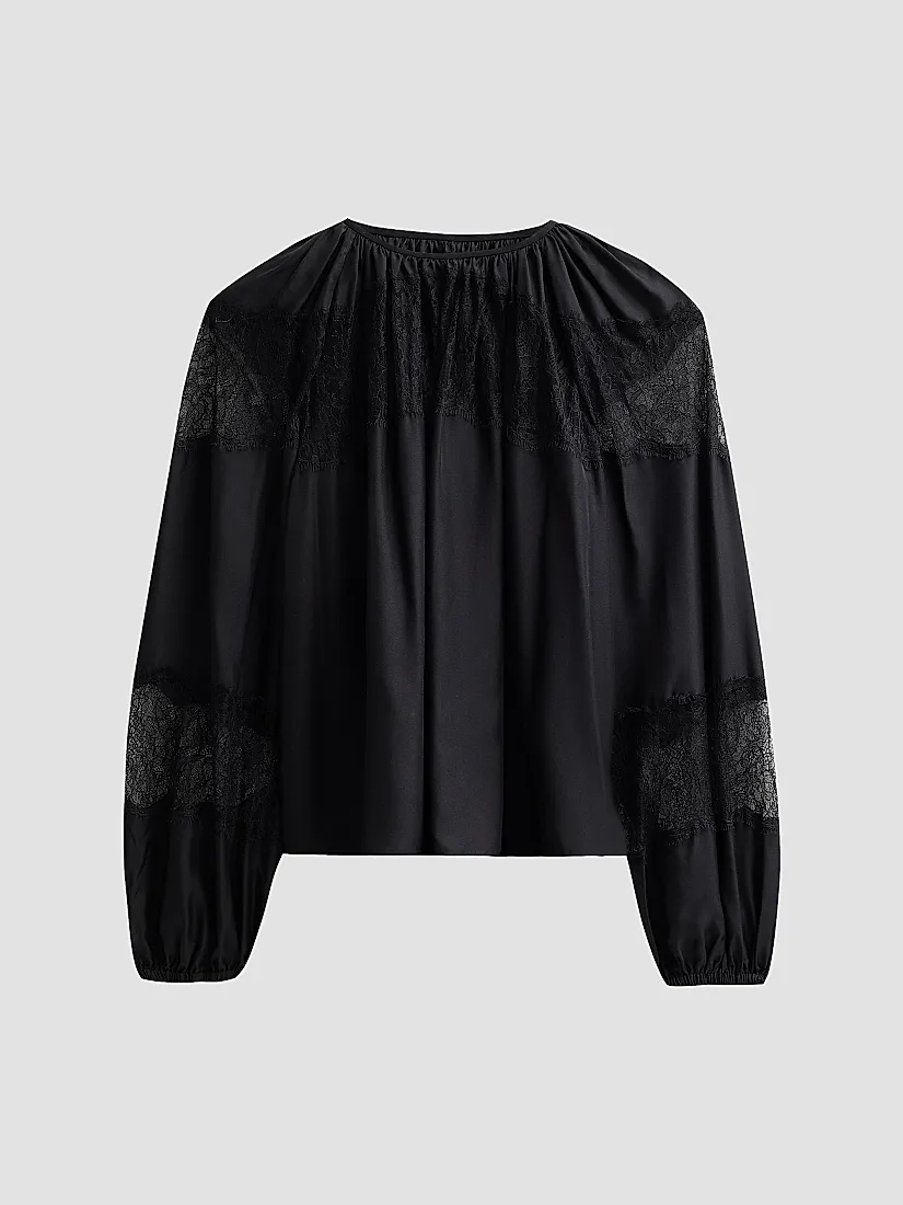Ulla Johnson Bess Silk Blouse