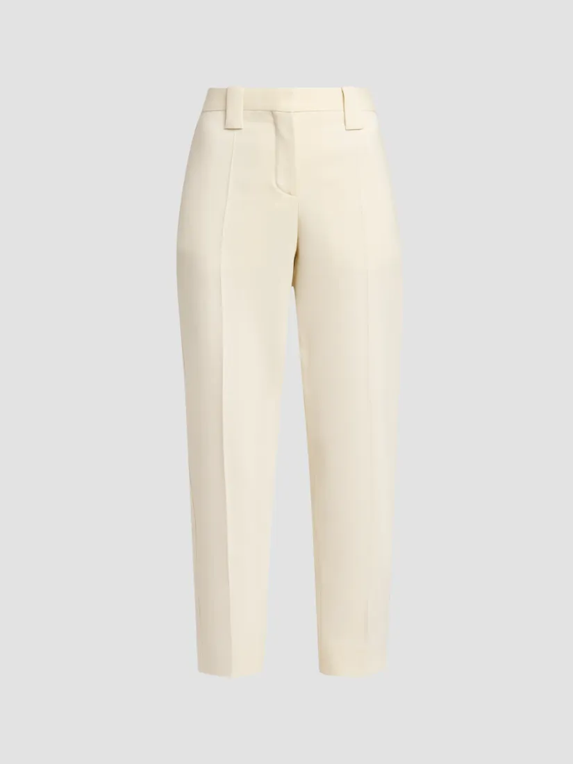 Versace Stretch Wool Evening Pants