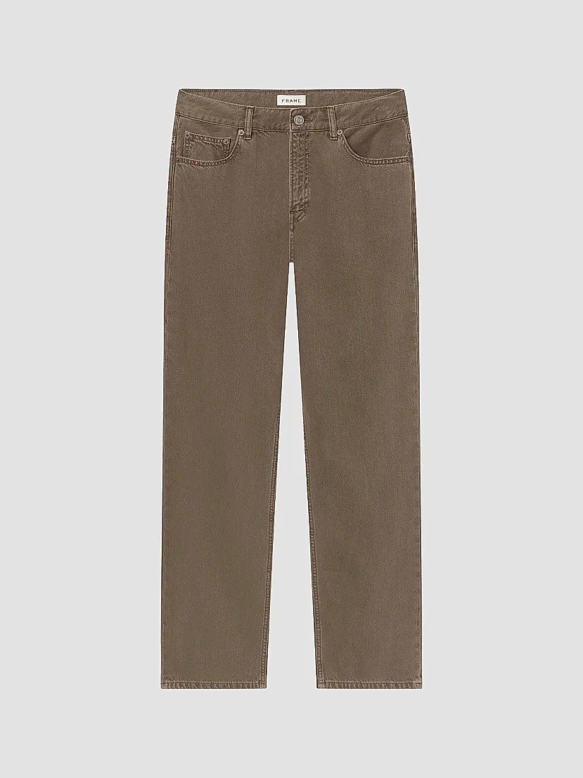 Frame Relaxed Straight Jeans