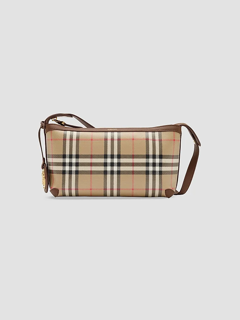 Burberry Mini Check Shoulder Bag