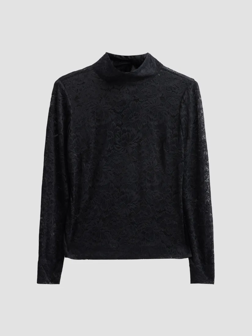Milly Raz Lace Tie Top
