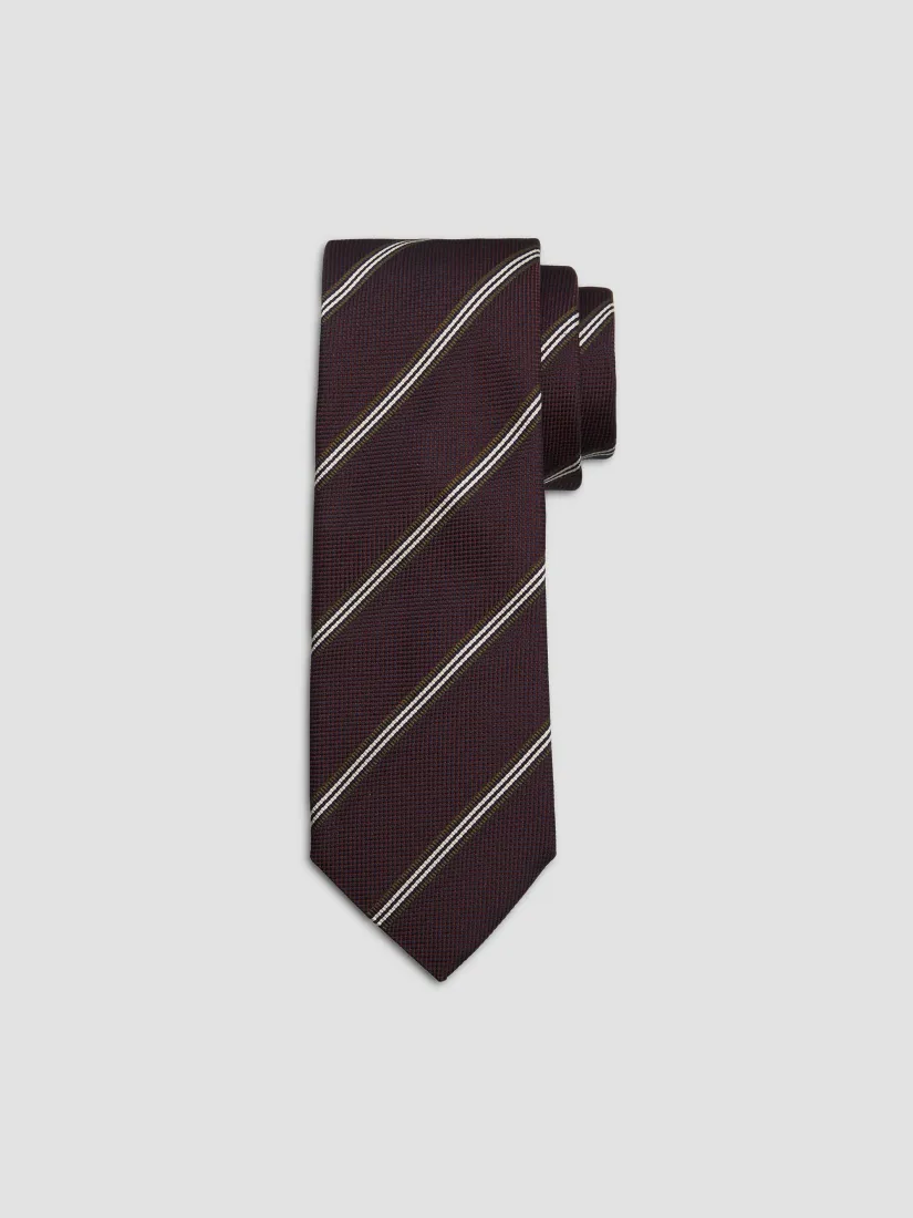 Eton Striped Silk Tie