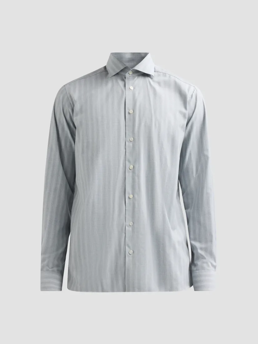 Eton Glen CheckTwill Button-Front Shirt