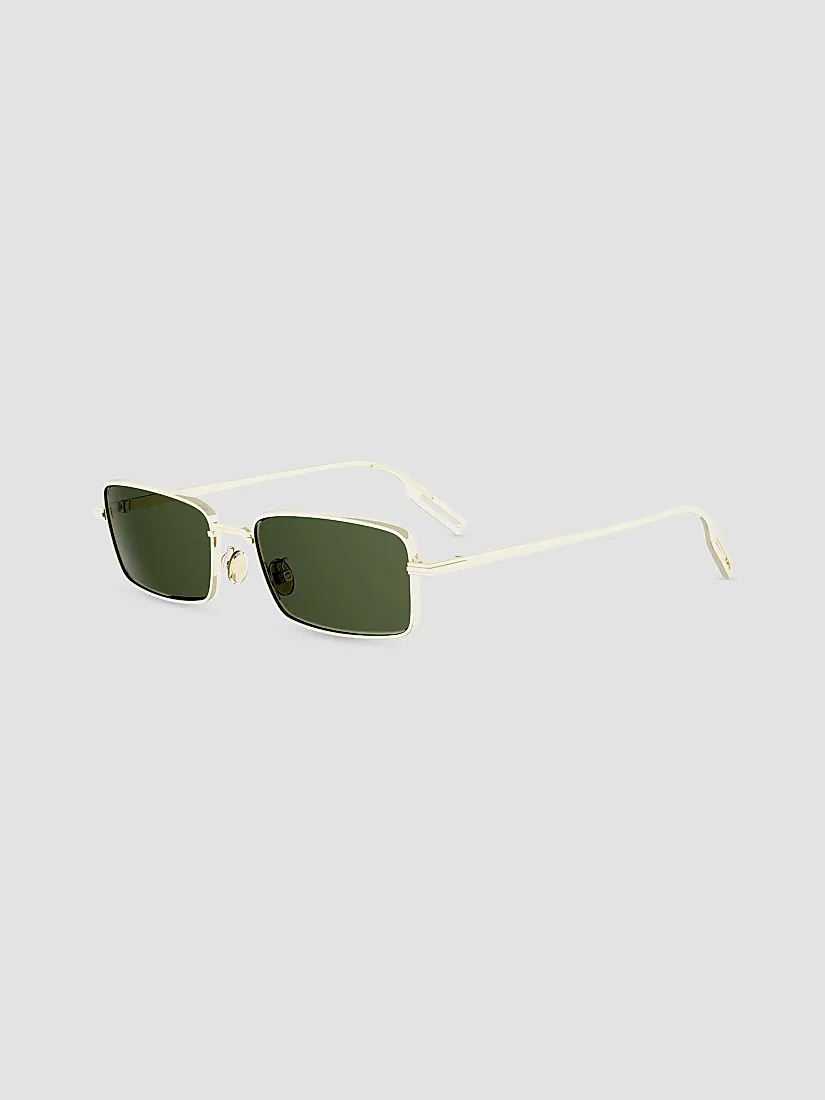 Dior BlackSuit S21U 57MM Rectangular Sunglasses