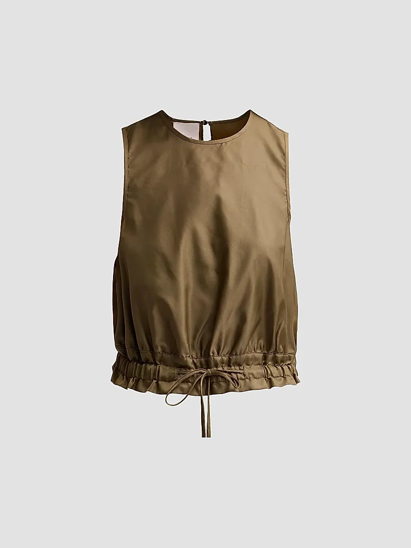 Cinq À Sept Elisabetta Drawstring-Hem Top