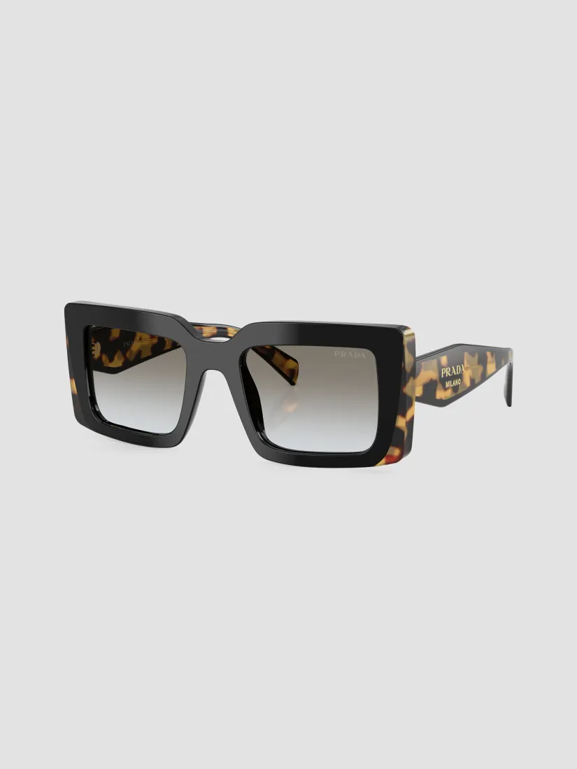 Prada 53MM Rectangular Sunglasses