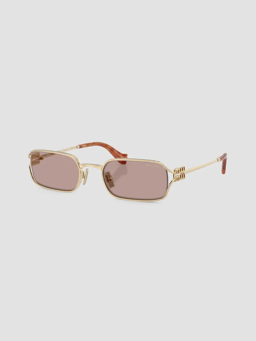 Miu Miu 52MM Rectangular Sunglasses