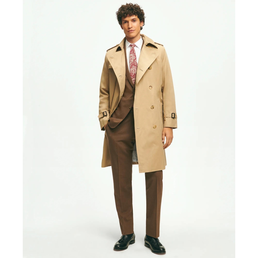 Brooks Brothers The Supima Cotton Trench Coat available now at The