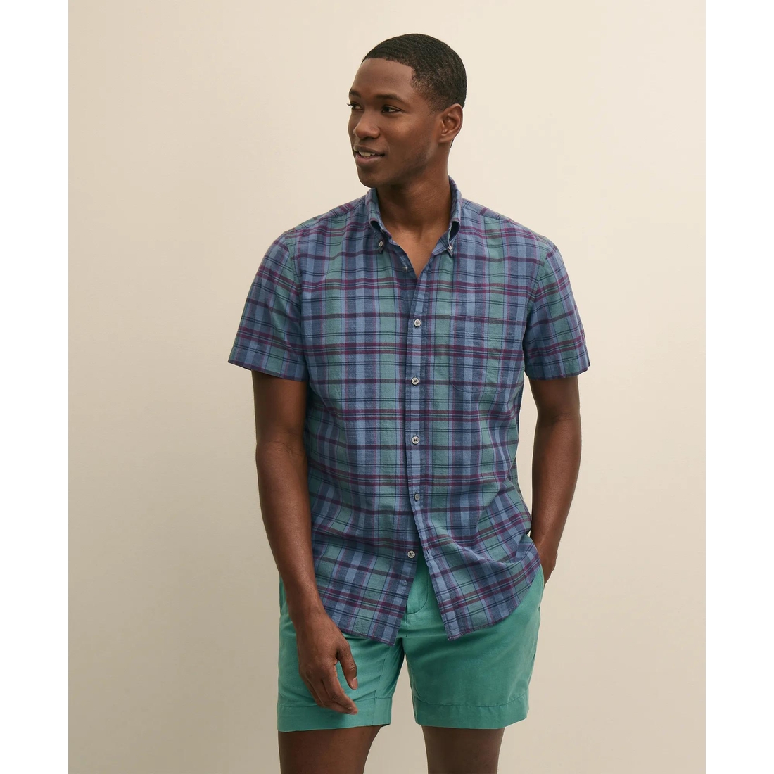 brooks brothers short sleeve dress shirts Short Sleeve Dress Shirts for Men