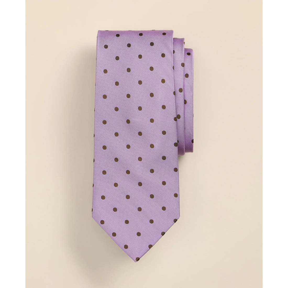 Brooks Brothers Silk-Cotton Dot Tie