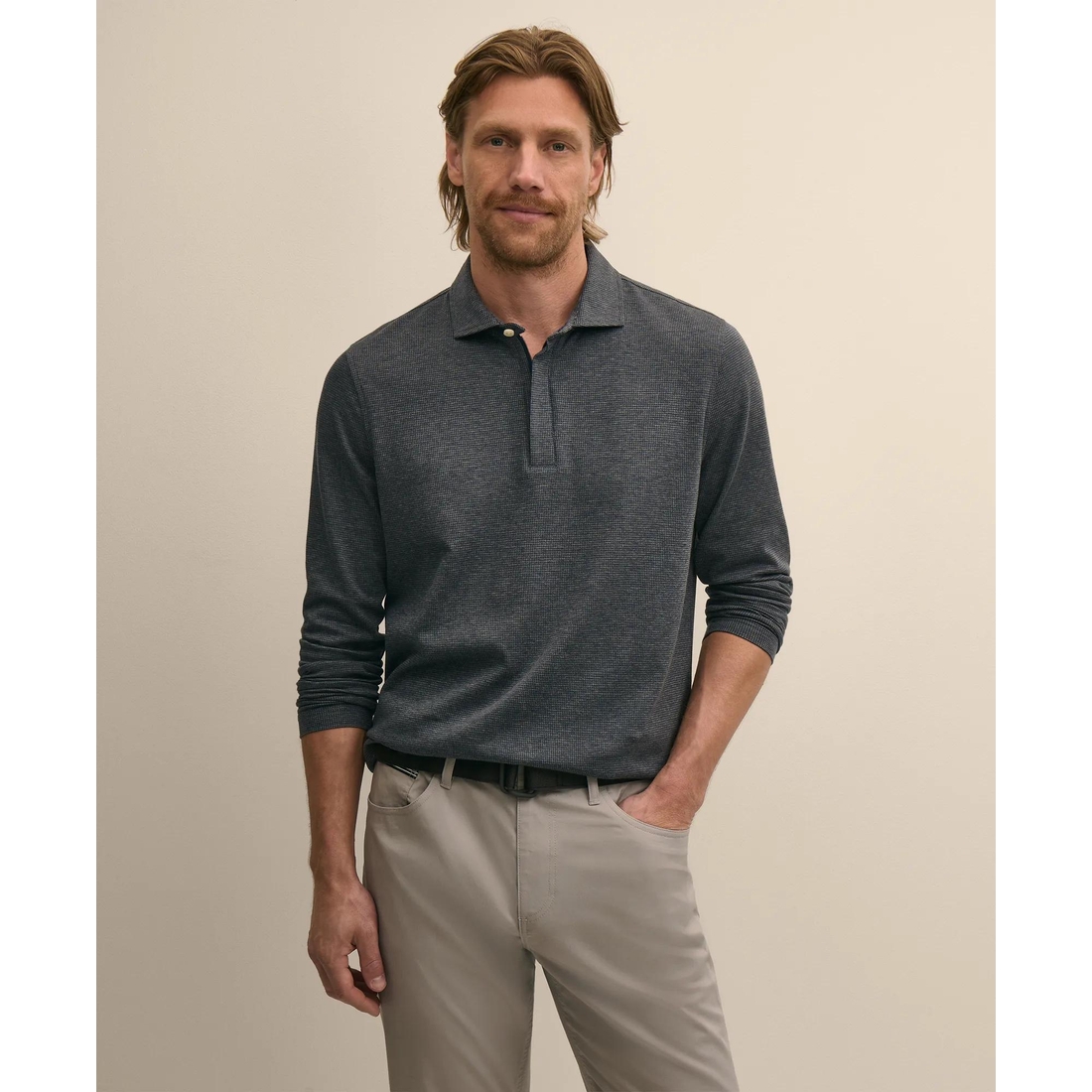 Brooks Brothers Performance Series Collared Quarter-Zip