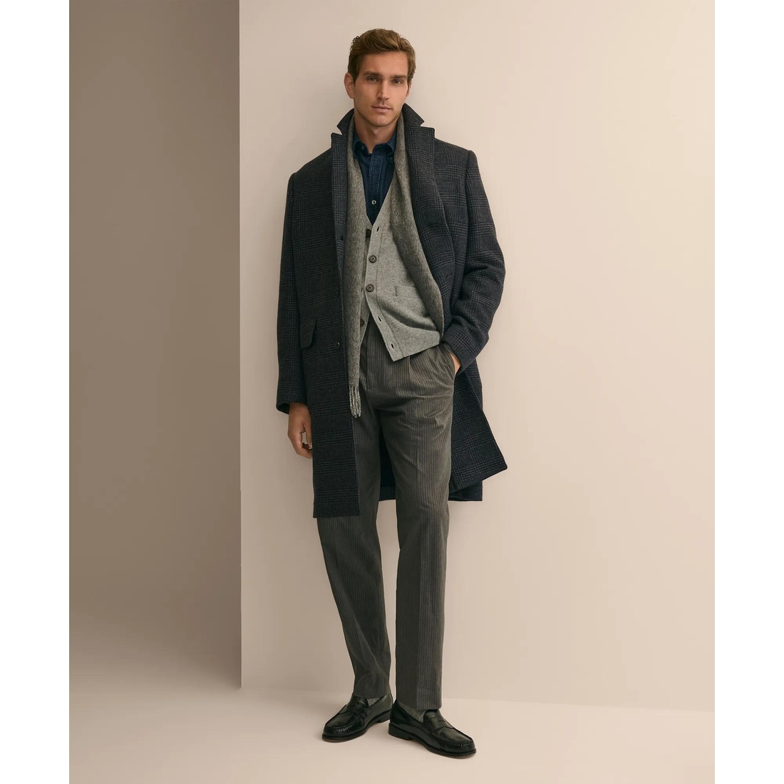 Brooks Brothers Wool-Blend Topcoat