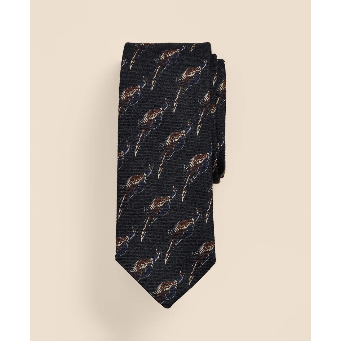 Brooks Brothers Wool Pheasant Tie