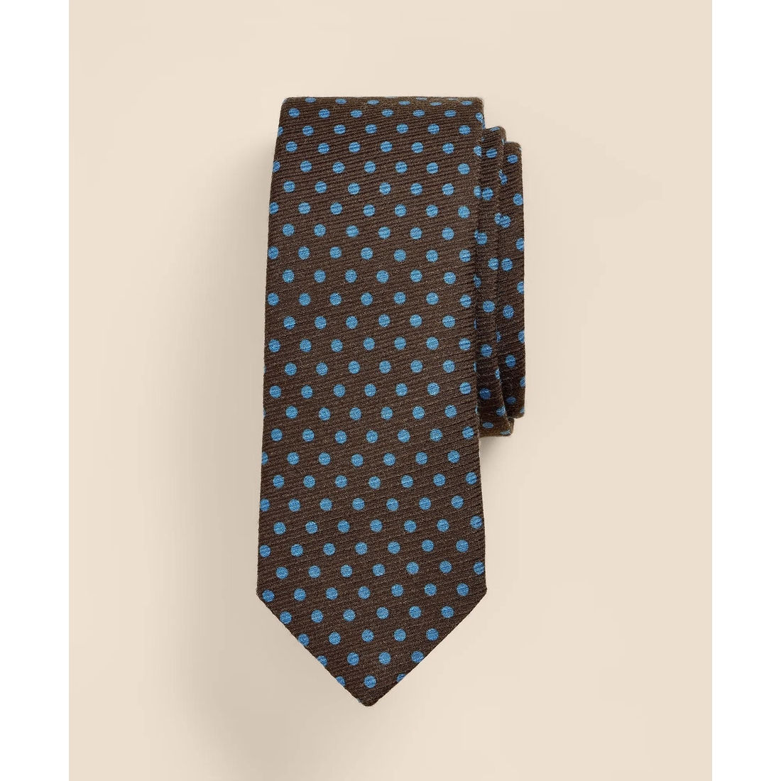 Brooks Brothers Wool-Blend Dot Tie