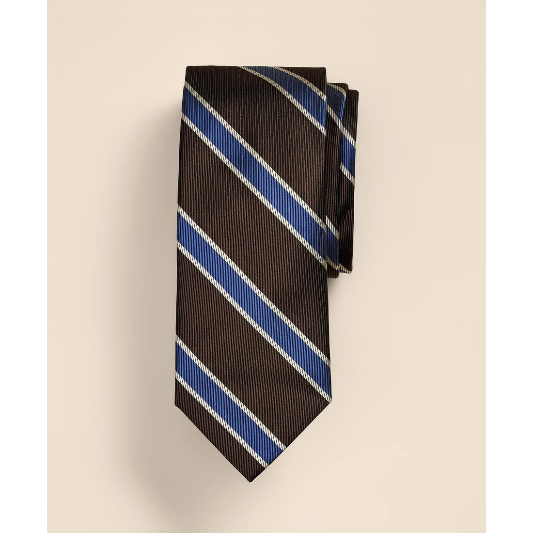 Brooks Brothers Silk Bold Framed Stripe Tie