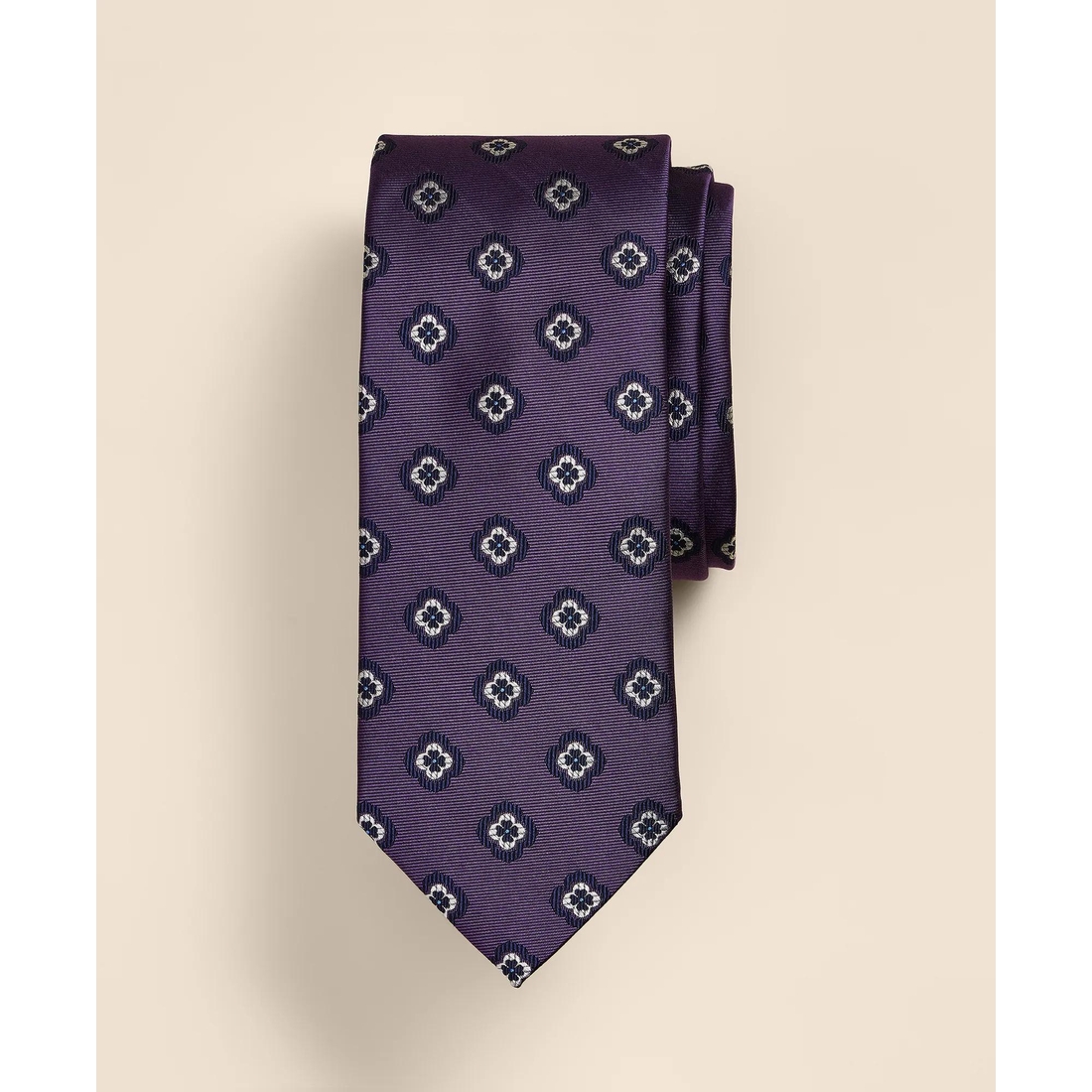 Brooks Brothers Silk Flower Tie