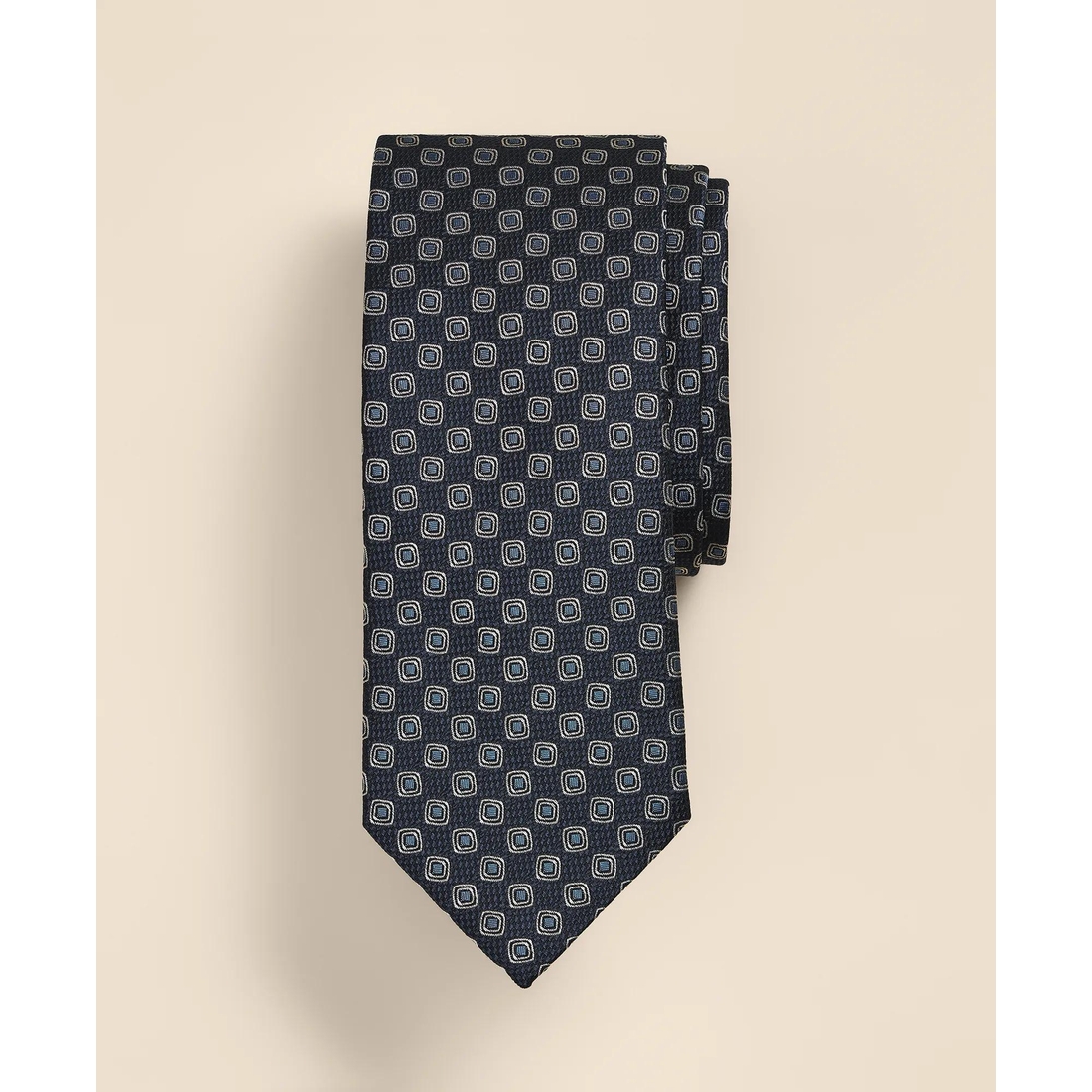 Brooks Brothers Silk Framed Squares Tie