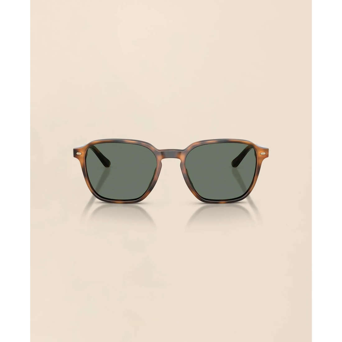 Brooks Brothers Geometric Frame Sunglasses