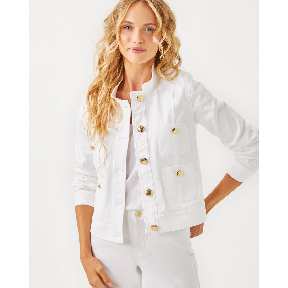 Lilly Pulitzer Shepa Denim Jacket