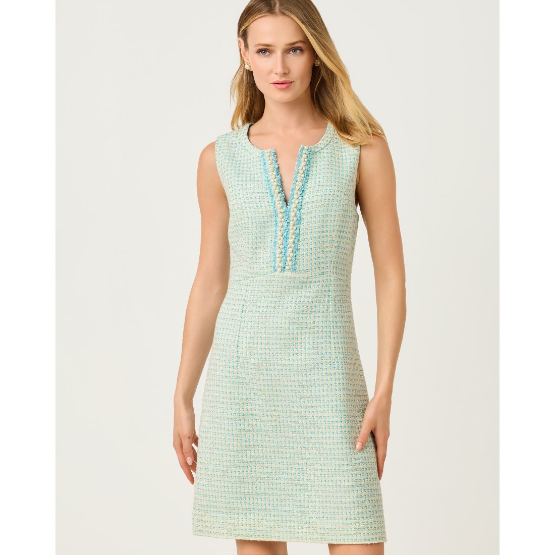 Lilly Pulitzer Aria Beaded Boucle Shift Dress available now at Coconut  Point