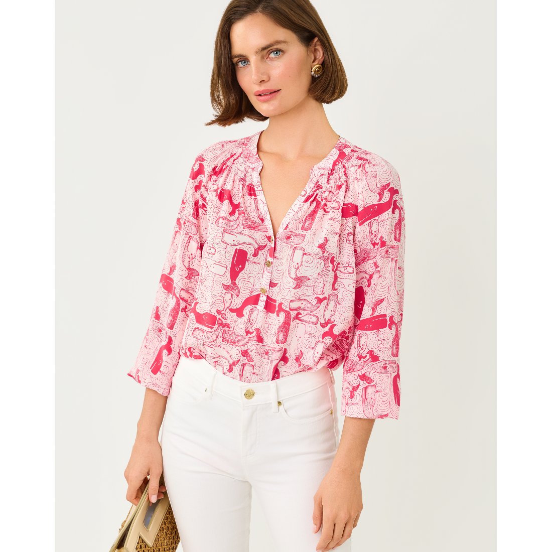 Lilly Pulitzer Elsa Silk Top