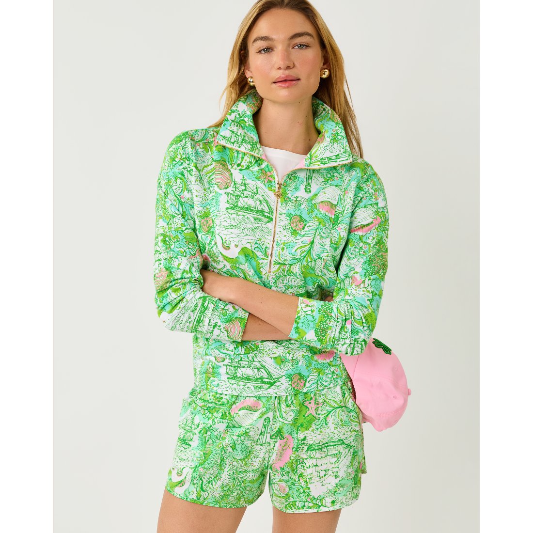 Lilly Pulitzer UPF 50+ Eleni Pullover
